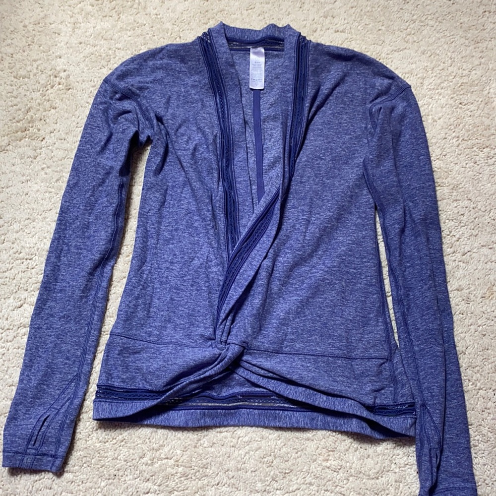 Ivivva long sleeve pullover, purple, size: 12